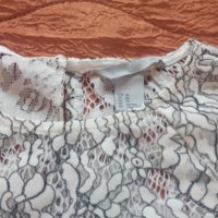  Блуза от дантела - H&M, снимка 3 - Други - 29587826