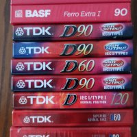 TDK , SONY , BASF, снимка 1 - Аудио касети - 36885809