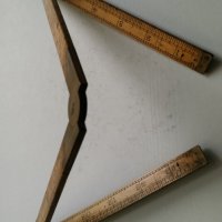 Стара измервателна линийка , снимка 13 - Антикварни и старинни предмети - 31055262
