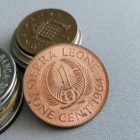 Монета - Сиера Леоне - 1 цент | 1964г., снимка 1 - Нумизматика и бонистика - 40775871
