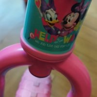 Детско колело за баланс "Минни Маус" (10 инча) - Disney Minnie Mouse - 🩷 в розово  , снимка 6 - Детски велосипеди, триколки и коли - 42678885