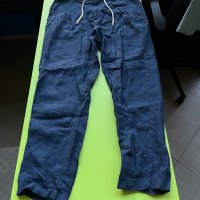 Мъжки ленен панталон Зара, снимка 1 - Панталони - 42604324