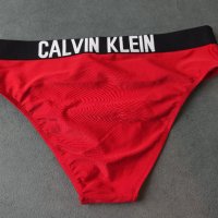 Calvin Klein M/L червена спортна бикина/бански с лека лъскавина, снимка 9 - Бански костюми - 42069448