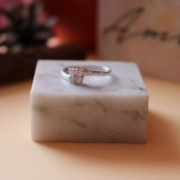 Малко нежно сребърно пръстенче - модел KR013, снимка 2 - Пръстени - 30735905