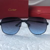 Cartier 2022 мъжки слънчеви очила с кожа 3 в 1, снимка 11 - Слънчеви и диоптрични очила - 38199786
