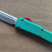 Автоматичен нож Microtech ultratech / 3 цвята , сребристо острие /, снимка 12 - Ножове - 44481941