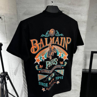 Най-висок клас мъжки тениски Balmain, снимка 4 - Тениски - 44736052