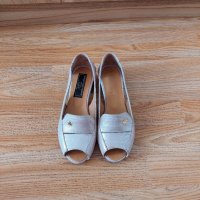 Дамски елегантни обувки/сандали от естествена кожа 37 номер, снимка 2 - Сандали - 37660037
