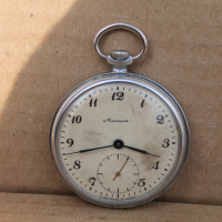 СССР джобен часовник "Молния'', снимка 1 - Мъжки - 44639038