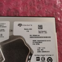 Твърд диск Seagate (hard drive disk) HDD 1000Gb 1Tb 2.5 за лаптоп, снимка 2 - Твърди дискове - 37131065