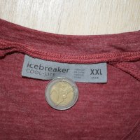 ICEBREAKER Men's Cool-Lite Merino Sphere Long Sleeve Crewe T-Shirt , снимка 2 - Спортни дрехи, екипи - 38076872