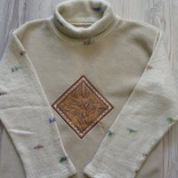 Детски ватиран пуловер над 5 год., снимка 1 - Детски пуловери и жилетки - 38582921