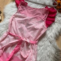 Розова плажна рокля, снимка 3 - Рокли - 37949246