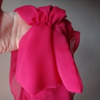 Нова розова рокля с едно рамо, снимка 3 - Рокли - 11084964