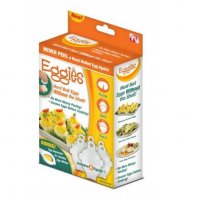 Фoрми за варене на яйца - Eggies, снимка 4 - Прибори за хранене, готвене и сервиране - 32006756