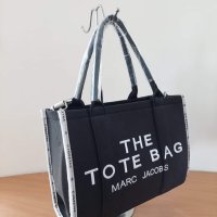 Луксозна Черна чанта Marc Jacobs The Tote Bag/SG-E30, снимка 4 - Чанти - 42900647
