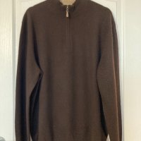 Кашмирен мъжки пуловер, снимка 1 - Пуловери - 42513042