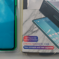 360 Magnetic Case с предно и задно стъкло Huawei P50 Lite/Honor 50 SE, снимка 4 - Huawei - 36512007