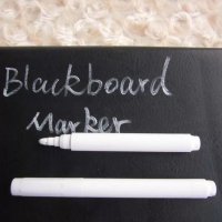 Бял маркер флумастер за надпис върху черни етикети и дъски писане, снимка 6 - Други - 23029038