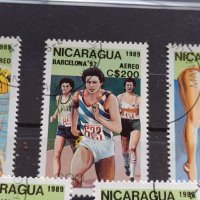 Пощенски марки чиста комплектна серия Олимпиада Барселона 1992г. Пощта Никарагуа - 22531, снимка 3 - Филателия - 36662779