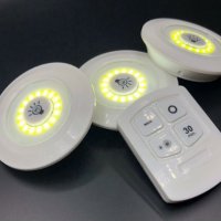Комплект 3 COB LED димиращи лампи с дистанционно и таймер, снимка 3 - Лед осветление - 30735192