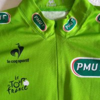 Зелена фанелка Тур дьо Франс,джърси,green jersey  Tour de France, снимка 3 - Спортни дрехи, екипи - 33769379