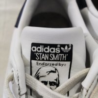 Оригинални кожени сникърси Adidas Stan Smith M20235, снимка 3 - Маратонки - 35175425