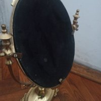 Старинно бароково бронзово огледало , снимка 4 - Други - 39278618