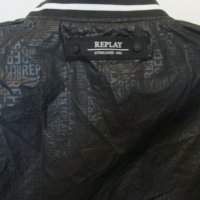 Ново двулицево яке Replay Chest Logo Bomber Reversible design, снимка 6 - Якета - 27204126