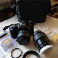 Продавам запазен лентов фотоапарат Minolta-Dynax 500 si, снимка 7 - Фотоапарати - 42685580