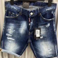 Мъжки къси дънки висок клас Dsquared , снимка 2 - Дънки - 37158385