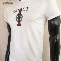 GUCCI мъжка тениска КОД 3, снимка 3 - Тениски - 31829735