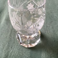 6 кристални чаши за шот, снимка 2 - Чаши - 37906182