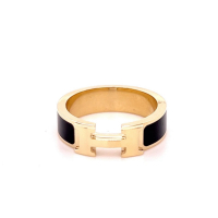 Златен дамски пръстен Hermes 2,70гр. размер:57 14кр. проба:585 модел:22456-2, снимка 1 - Пръстени - 44517788