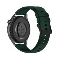 Силиконова каишка HUAWEI Watch GT 2, GT 2 Pro – 42/ 46mm зелен цвят, снимка 2 - Каишки за часовници - 38088791