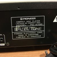 ПРОДАВАМ CD PLAYER   Pioneer pd-4700 /1 , снимка 8 - Ресийвъри, усилватели, смесителни пултове - 42361881