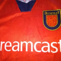 Арсенал 1999-2000 г фенска тениска №11 Марк Овермас размер М, снимка 2 - Футбол - 29266545