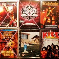 DVDs - Kiss, Alice Cooper,Jimi Hedrix,Motley Crue,Stray Cats,The Doors,Tina Turner..., снимка 1 - Други музикални жанрове - 14943706