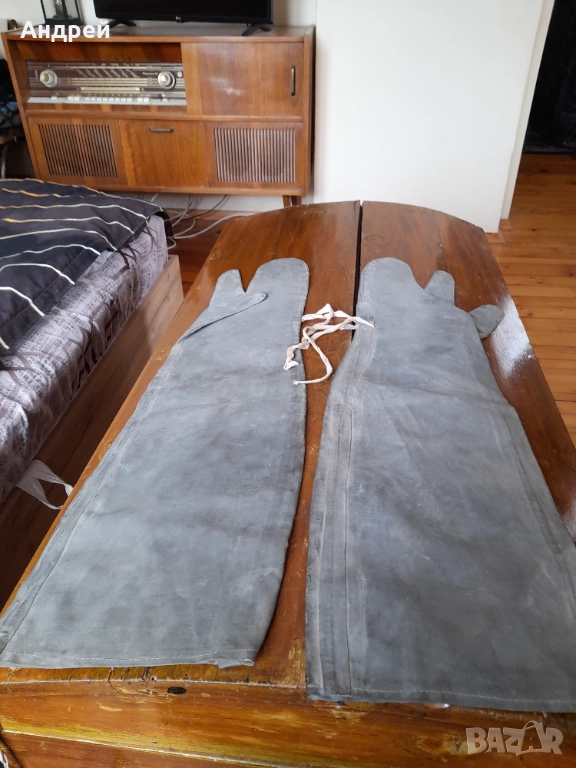 Стари предпазни химически ръкавици, снимка 1