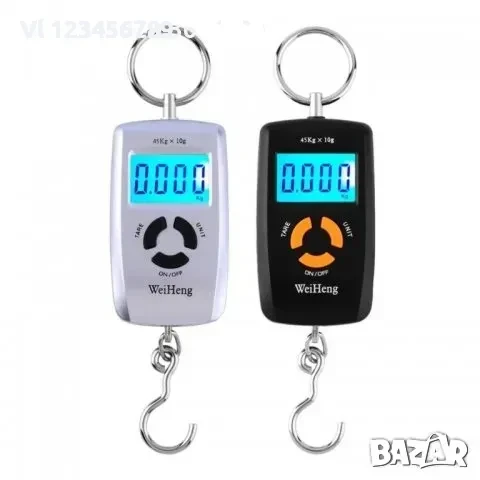 Ръчен електронен кантар - везна до 45кг/10 gr, снимка 1