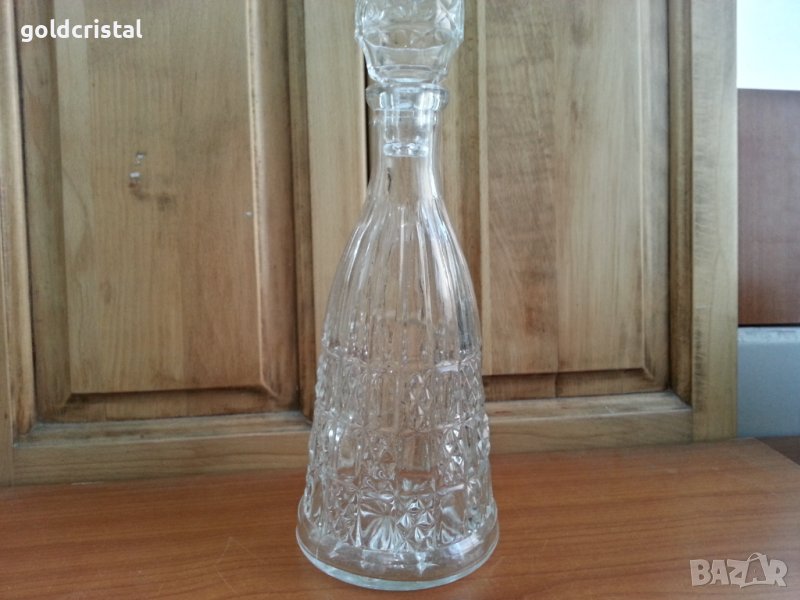 Стъклена гарафа, снимка 1