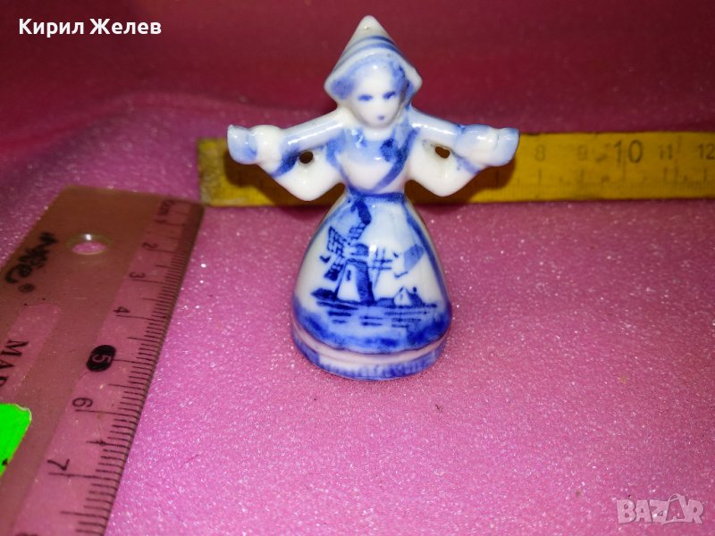 ПОРЦЕЛАНОВА РИСУВАНА КОЛЕКЦИОНЕРСКА ФИГУРКА с МАРКИРОВКА 18607, снимка 1