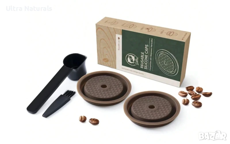 Kапачета за кафе капсули Неспресо Вертуо за многократна употреба капсули, снимка 1