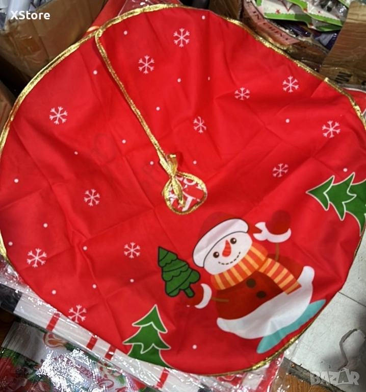 Празнично покривало за под елхата - Уют и стил за вашата Коледа, снимка 1