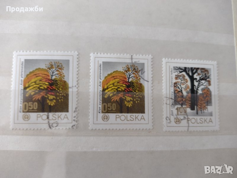 Колекция стари пощенски марки Полша, снимка 1