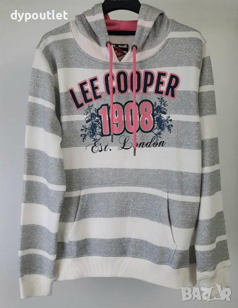 Lee Cooper - Дамски суичър с качулка Tex AOP OTH Hd, размер - L., снимка 1