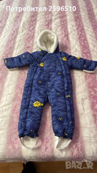 Топъл зимен космонавт за бебета 9-12 месеца, снимка 1
