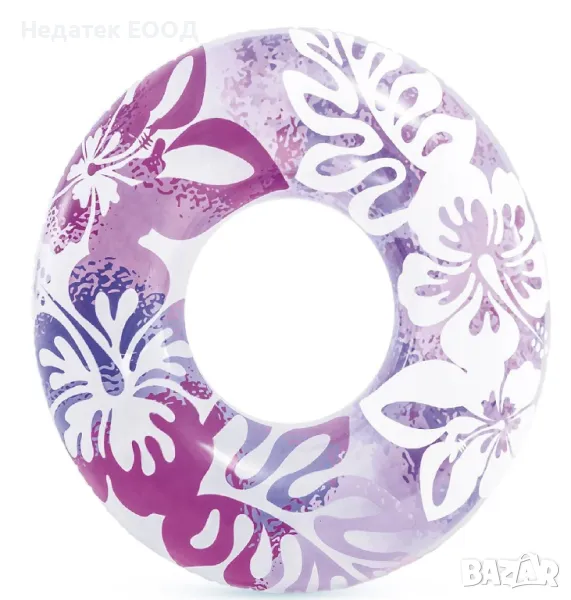 Детски пояс за плуване, Лилав, 91 см., снимка 1