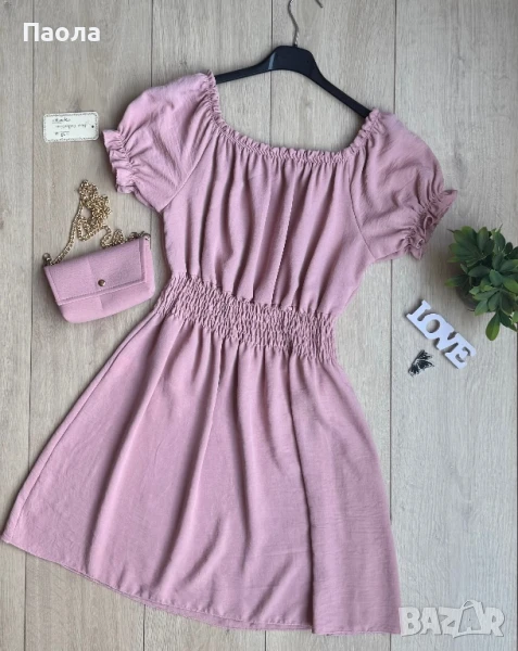 Дамска рокля с чантичка, снимка 1