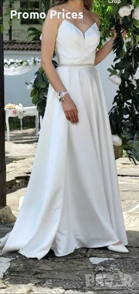 Булченска рокля за сватба Кайли , снимка 1